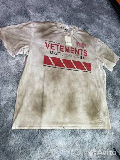 Футболка Vetements oversize