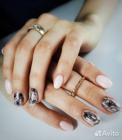 Маникюр с укреплением (ост. гдк)