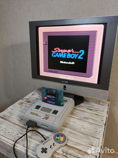 Nintendo super gameboy 2 (комплект, коробка)