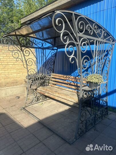 Качеля садовая