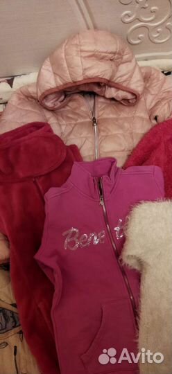 Вещи пакетом на девочку р 128-134 см