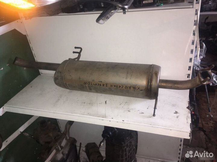 Глушитель Kia Rio 3