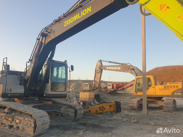 Услуги гусеничного экскаватора