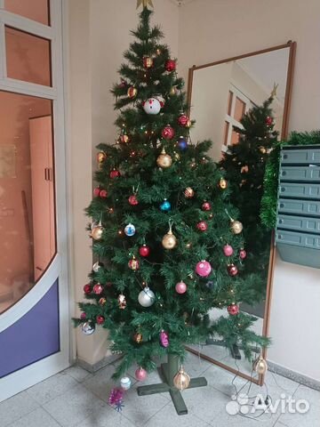 Елка искусственная бу 2.5 метра