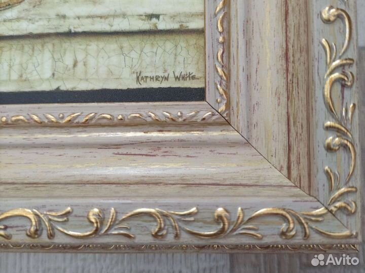 Картина Тюльпаны,декупаж, панно на срезе дерева