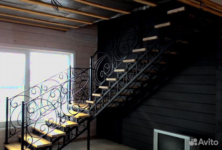 Облицовка бетонных лестниц