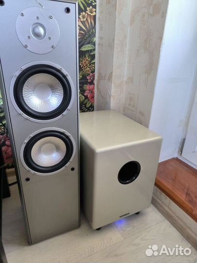 Ресивер pioneer vsx516 с колонками и сабвуфером