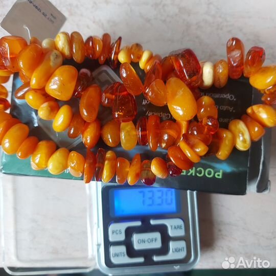 Бусы янтарь 1 категории Калининград СССР
