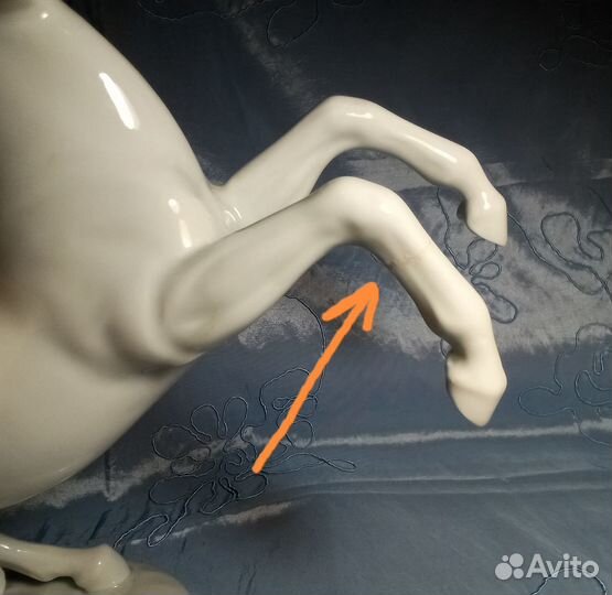 Амазонка на коне. Фарфор. Германия. 1975 г