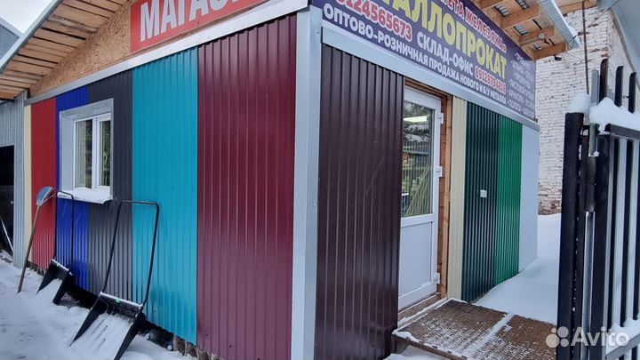 Профнастил, черепица, штакетник, доборка