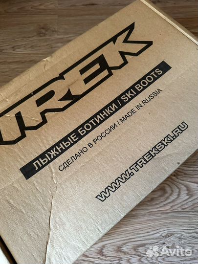Новые лыжные ботинки trek soul