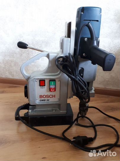 Дрель на магнитной стойке Bosch GBM 32-4 + GBM 32