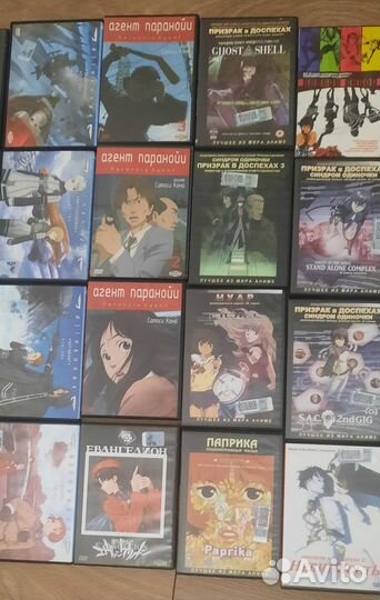 Аниме диски dvd опт