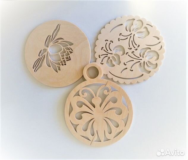 Подставки из дерева ручной работы