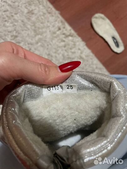 Сапоги для девочки сказка 25 размер