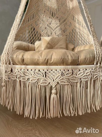 Подвесные качели, шатры, столики