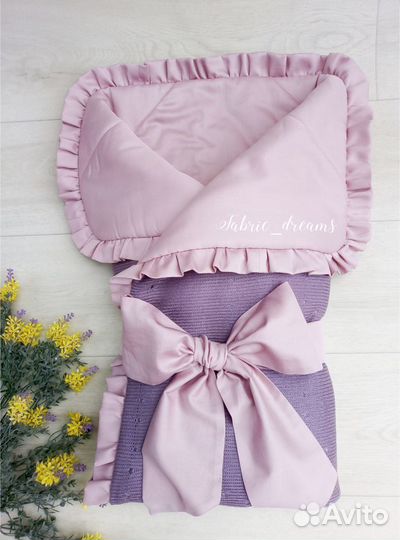 Плед - конверт 2в1, новый