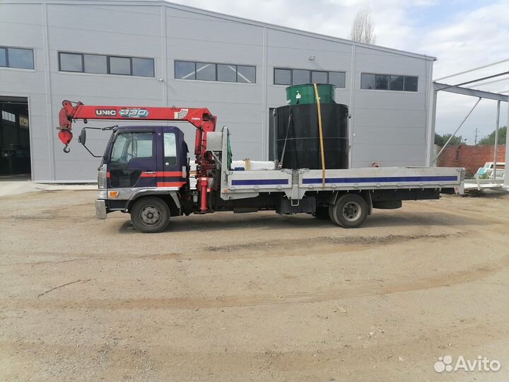 Аренда и услуги манипулятора, стрела 3 т, 10 м, борт 5 т, 5.8 м