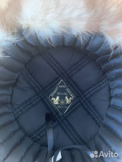 2 мужские шапки из куницы