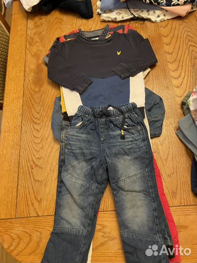 Вещм пакетом на мальчика 98 104