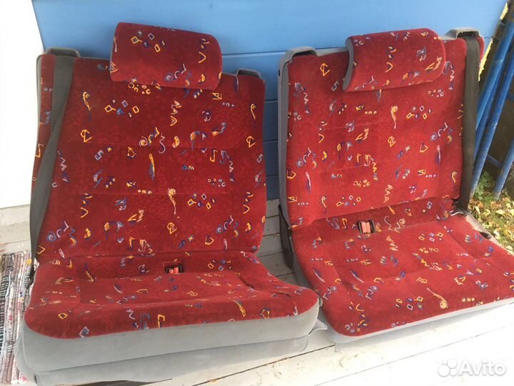 Сидения для микроавтобуса, складные. 2 комплекта