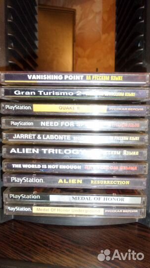 Диски на PS1+карта памяти PS1