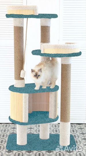 Когтеточка,Домик для кошки,Игровой комплекс