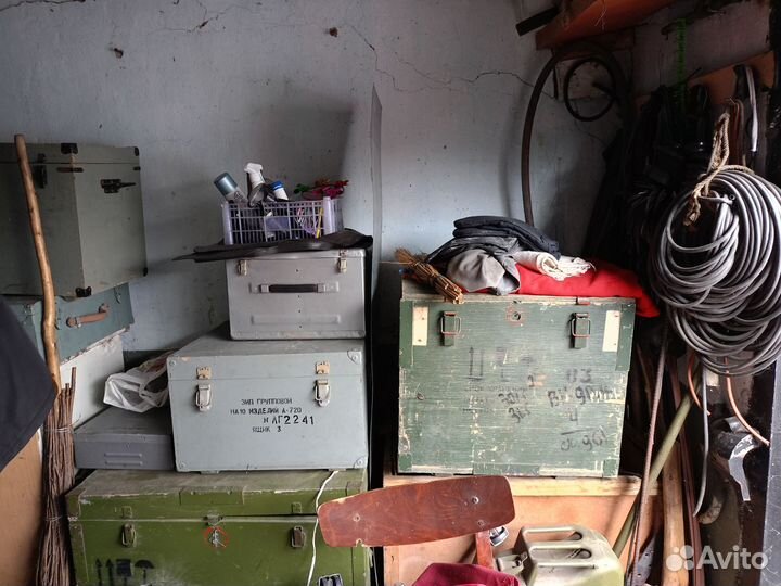 Ящик деревянный военный