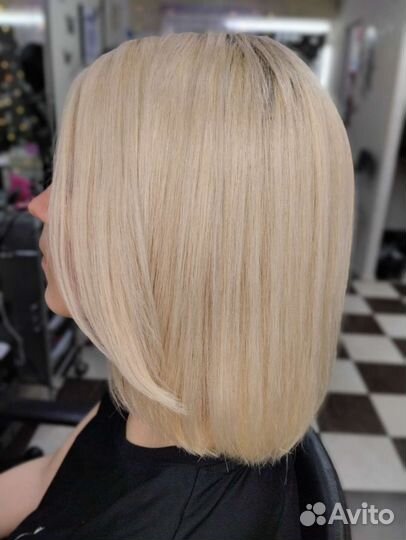 Окрашивание в один тон