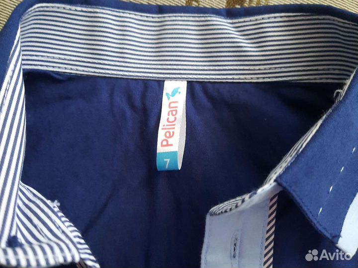 Рубашка для мальчика 122