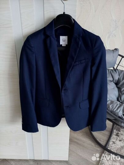 Костюм для школы синий