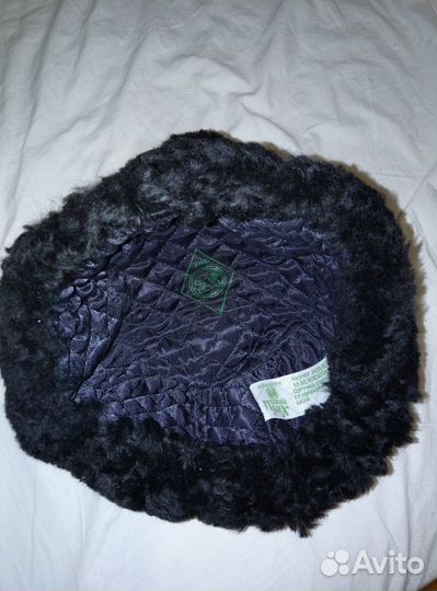 Шапка ушанка детская, Новая,мех натур