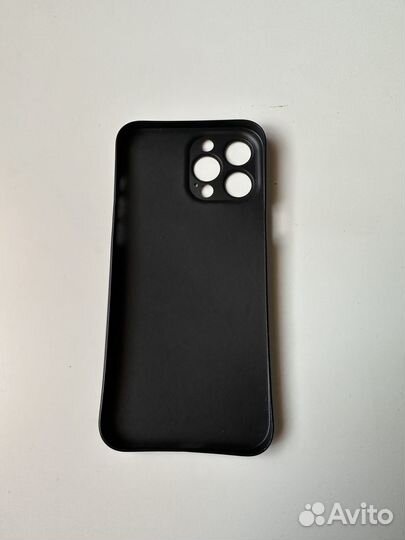 Супер тонкий черный чехол для iPhone 13 Pro Max