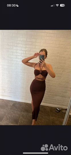 Комплект топ и юбка