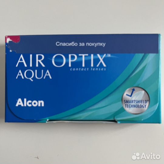 Линзы контактные Air optix - 3.25