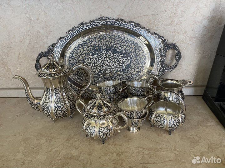 Серебряный сервиз 875 пробы