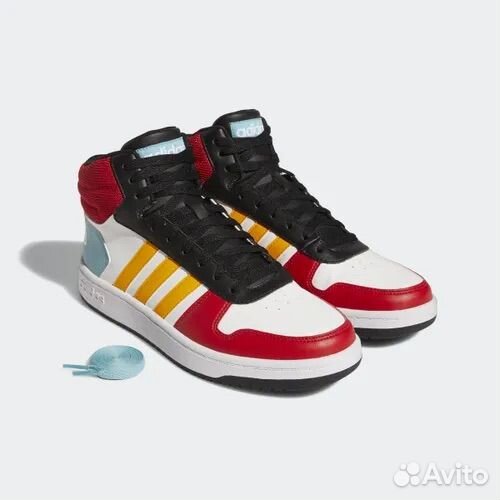 Adidas Hoops 2.0 Mid Кеды RU 40
