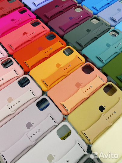 Silicone Case iPhone, ремешки AppleWatch