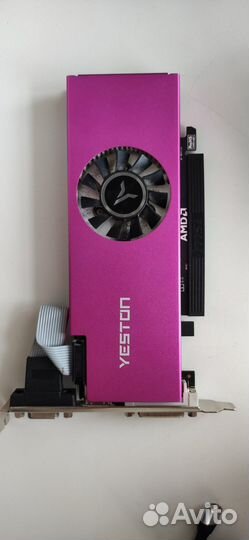 Видеокарта-yeston RX550-4G