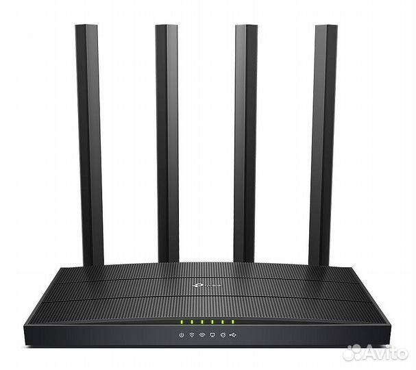 Wi-Fi роутер TP-Link Archer C6U, черный