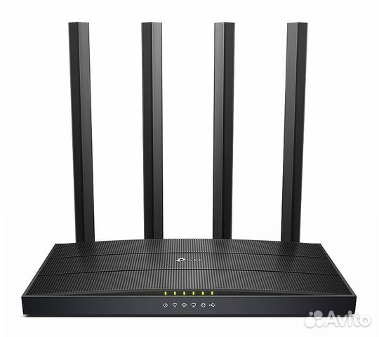 Wi-Fi роутер TP-Link Archer C6U, черный