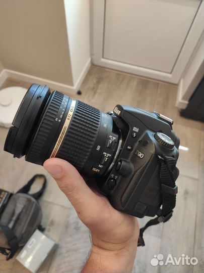 Фотоаппарат nikon d90 + tamron SP AF 17-50mm