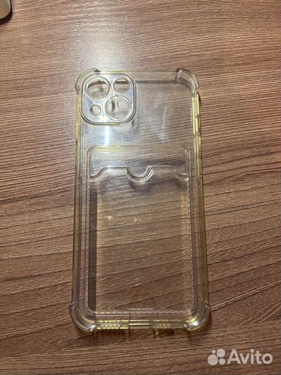 Чехол на iPhone 13 прозрачный
