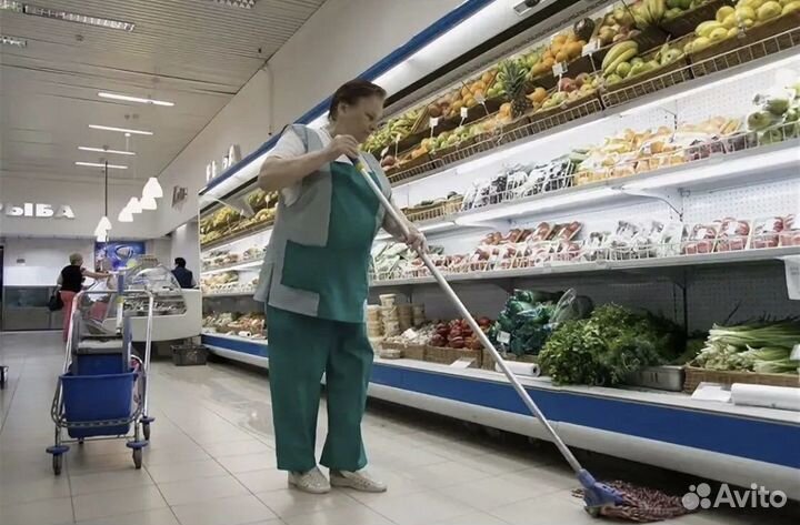 Требуется Уборщица/уборщик (подработка)