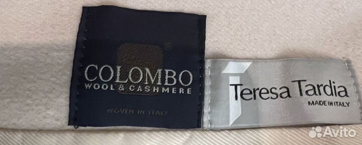 Пальто натуральное Италия бренд