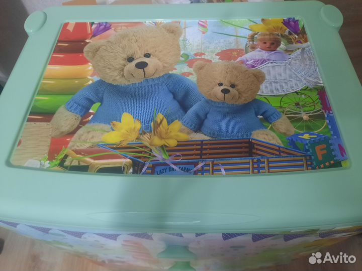 Пластиковый комод детский