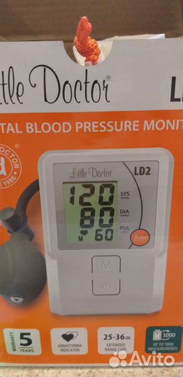 Тонометр новый полуавтомат Doktor Little