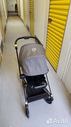 Cybex mios platinum Manhattan grey / Butterfly