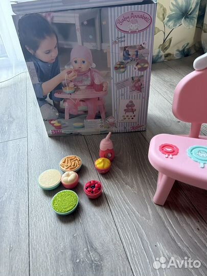 Стульчик для кормления интерактивный доя беби борн