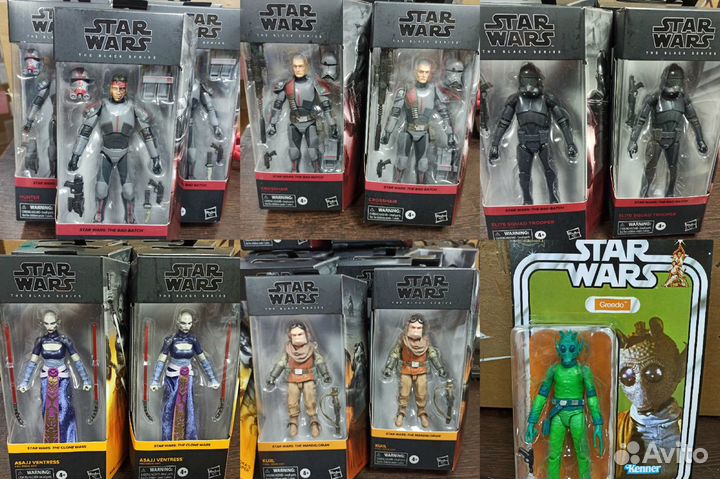 Фигурки Star Wars The Black Series Hunter, Crossha